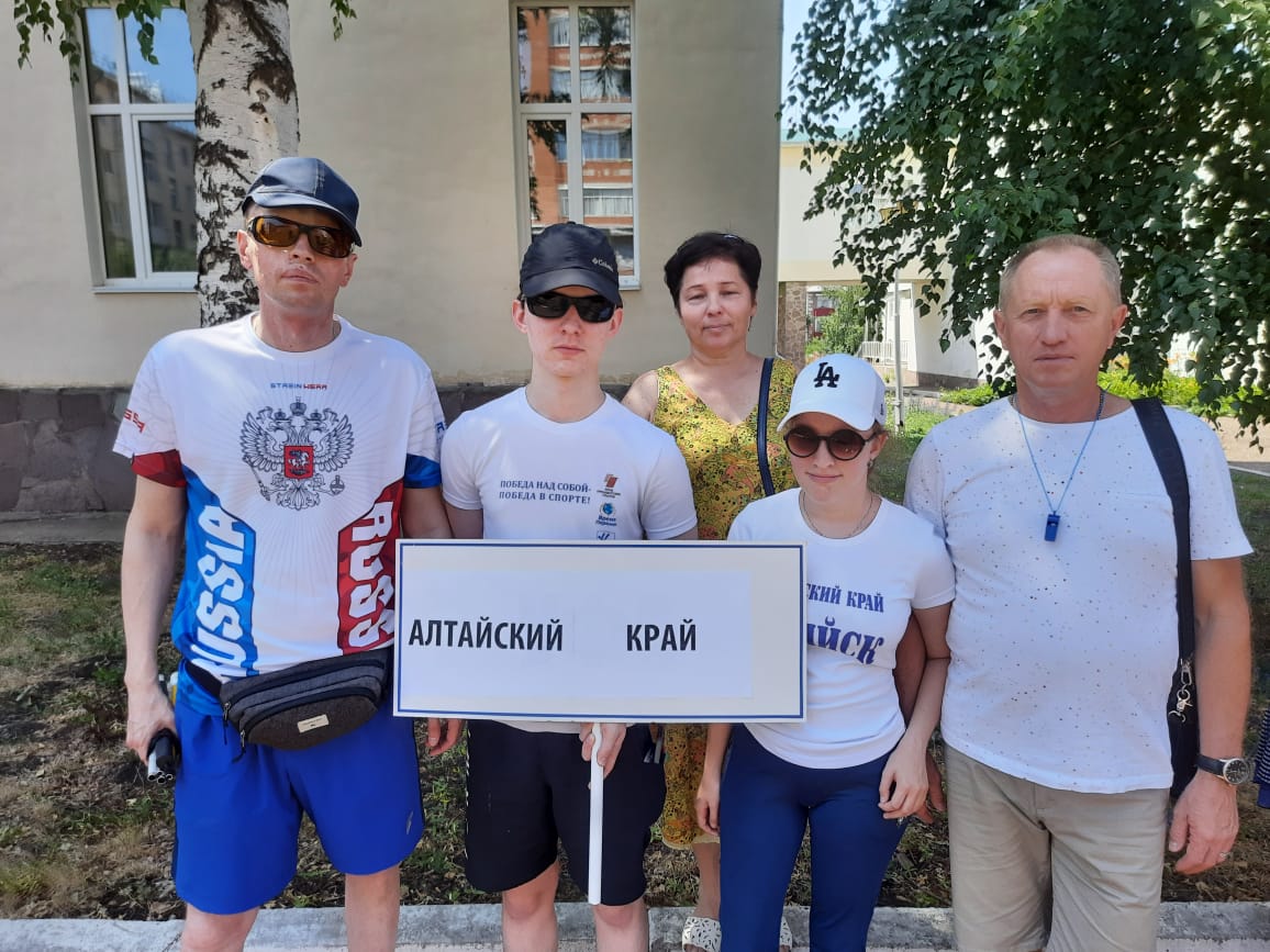 Представители Алтайского края на Кубке СНГ по настольному теннису для слепых