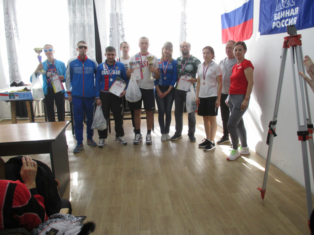 В г. Бийске прошёл Чемпионат Алтайского края по настольному теннису для незрячих