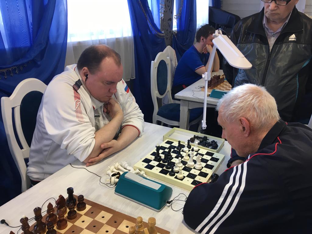 Представитель ВОС Рубцовской МО принял участие в Чемпионате России по шахматам «Спорт слепых» в г. Костроме
