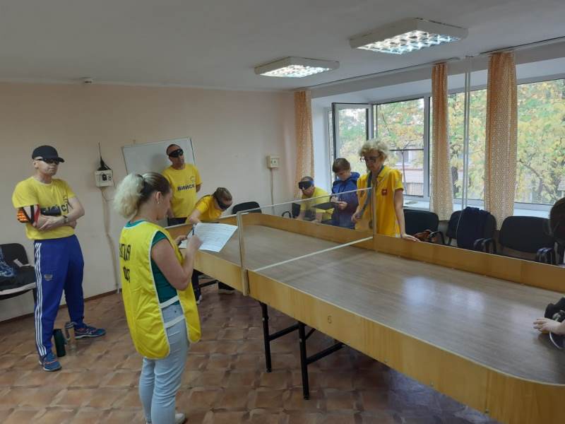 Чемпионат России по настольному теннису «Спорт слепых» прошел в Челябинской области