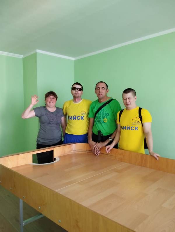 Алтайские теннисисты приняли участие в кубке России по настольному теннису «Спорт слепых»
