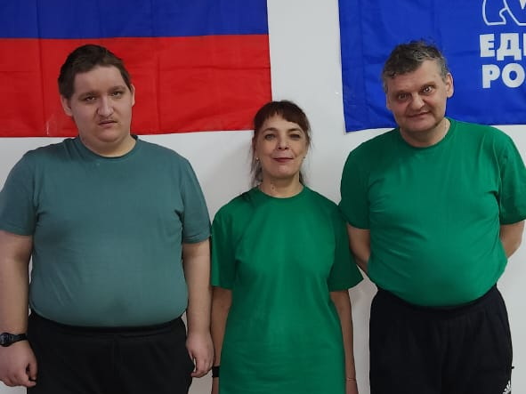 Члены ВОС Рубцовской местной организации приняли участие в соревнованиях по настольному теннису