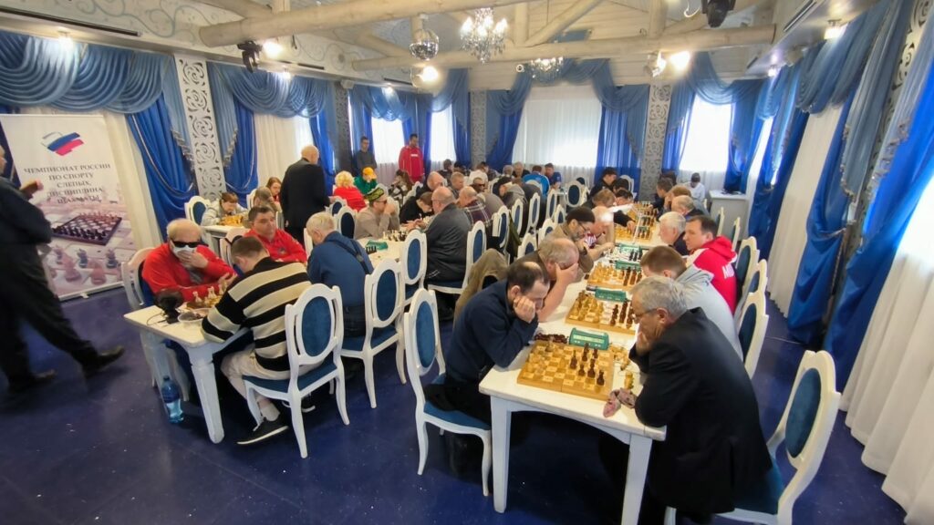 Чемпионат России по шахматам для слепых прошел в Костроме: Рубцовская делегация в числе участников