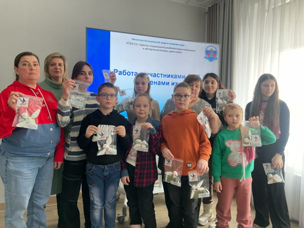 Мастер-класс по изготовлению ангелов-оберегов для участников СВО