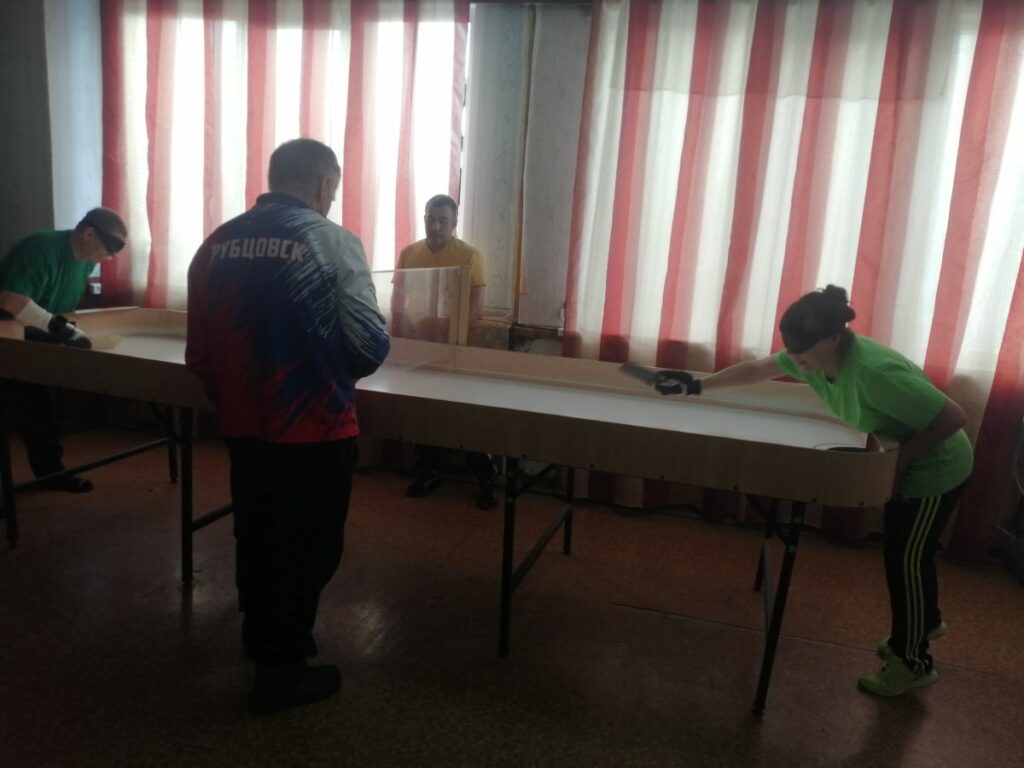 Турнир по настольному теннису среди инвалидов по зрению
