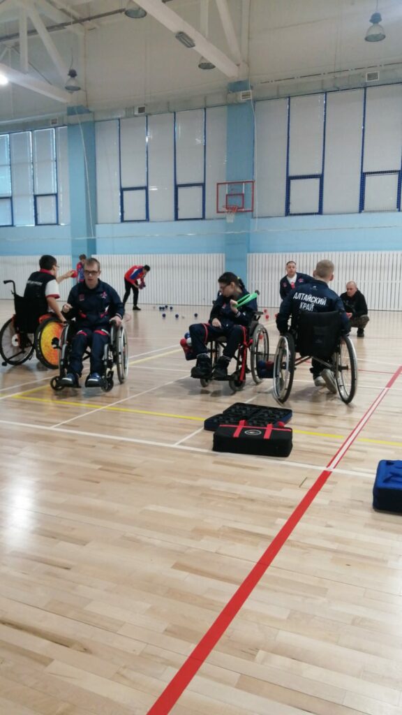 Первенство России по бочча: спортсмены Алтайского края показали достойные результаты