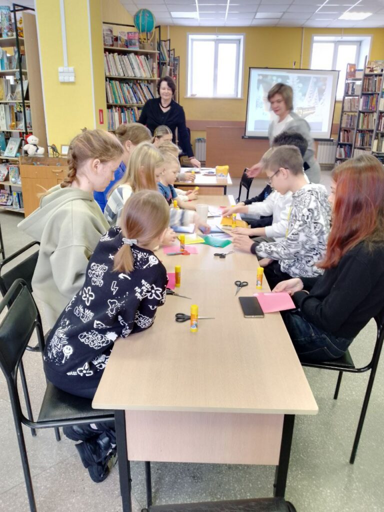 Зимнее волшебство в библиотеке