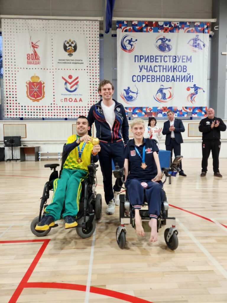 Бронза и «Золотой мяч»: алтайские боччисты успешно выступили на чемпионате России в Алексине