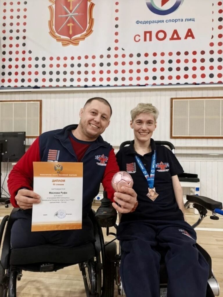 Бронза и «Золотой мяч»: алтайские боччисты успешно выступили на чемпионате России в Алексине