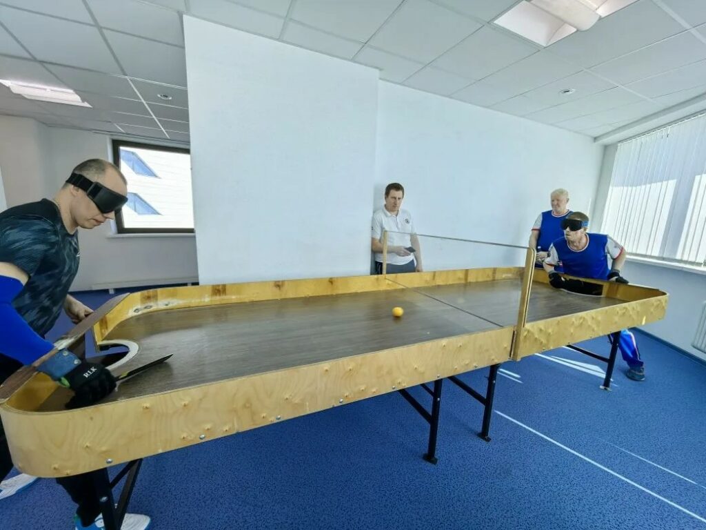 Алтайские теннисисты вошли в топ 32 на чемпионате России по настольному теннису среди слепых
